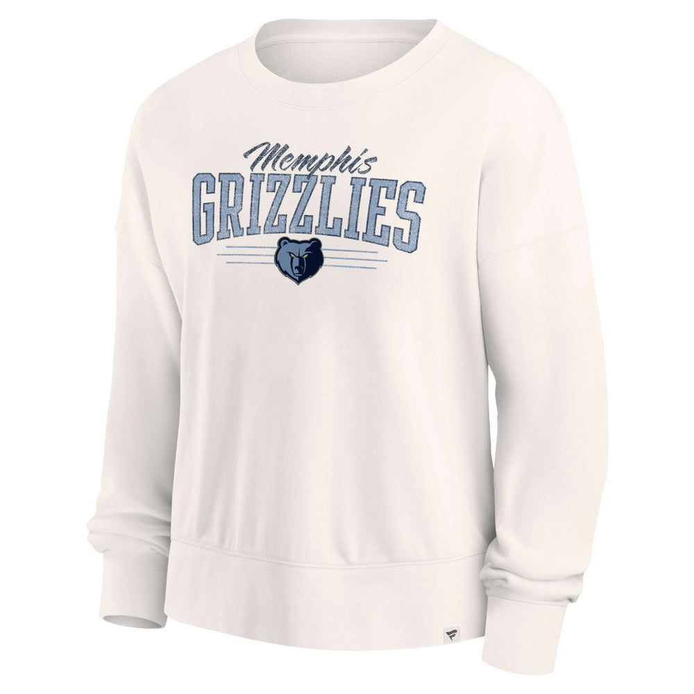 Fanatics Memphis Grizzlies Women's Close the Game Pullover Sweatshirt Cream
