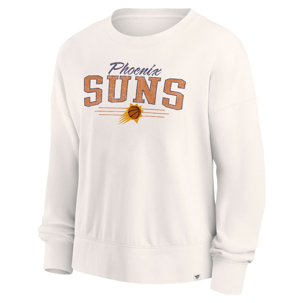 Fanatics Phoenix Suns Women's Close the Game Pullover Sweatshirt Cream