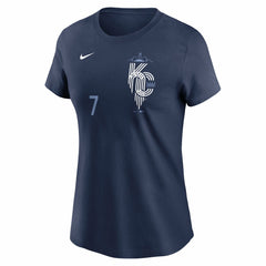 Bobby Witt Jr. Kansas City Royals Nike Women's City Connect Fuse Name & Number T-Shirt Near Me