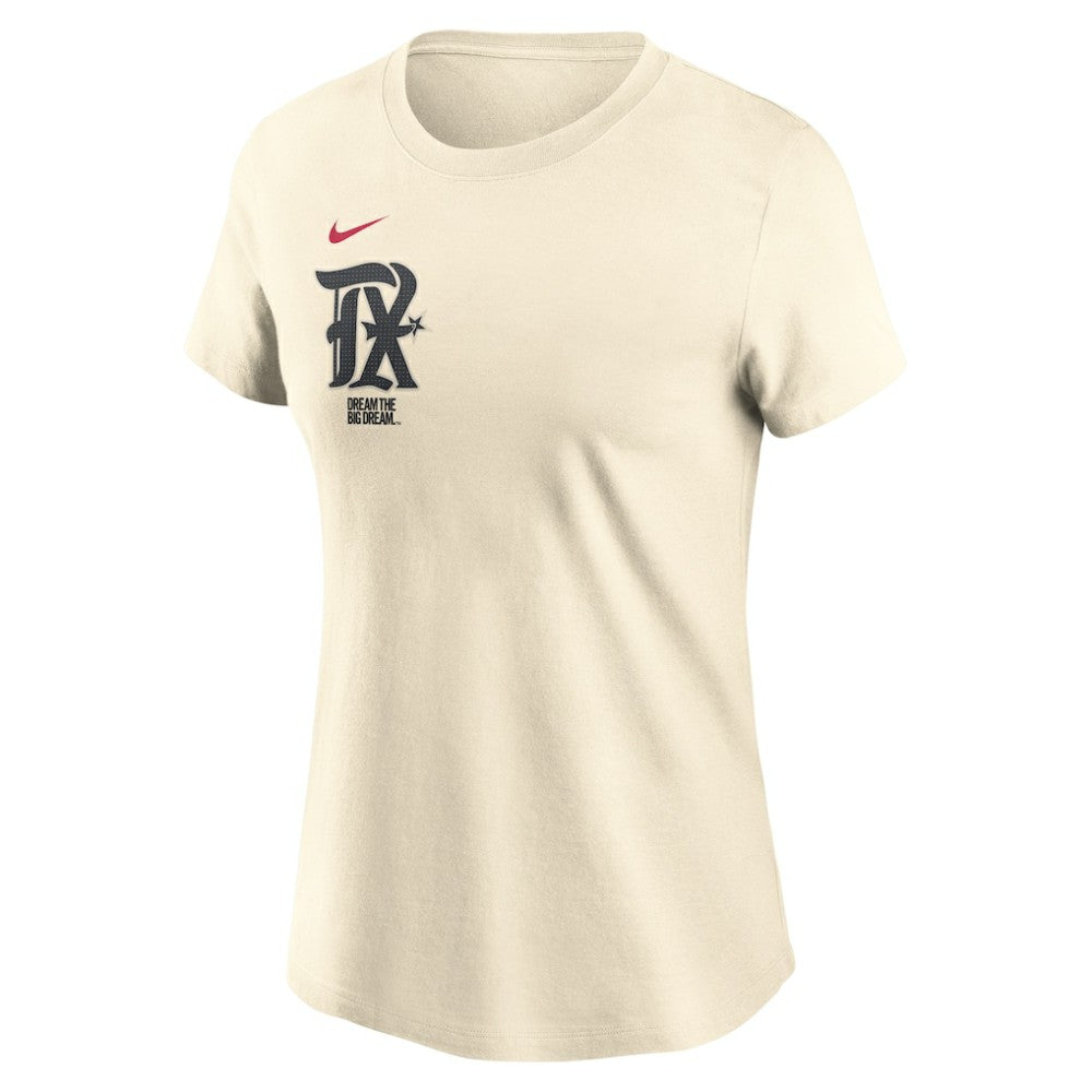 Texas Rangers Nike Women's City Connect Fuse Name & Number T-Shirt for sale