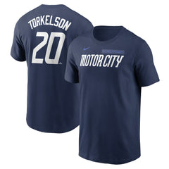 Spencer Torkelson Detroit Tigers Nike 2024 City Connect Fuse Name & Number T-Shirt Outlet