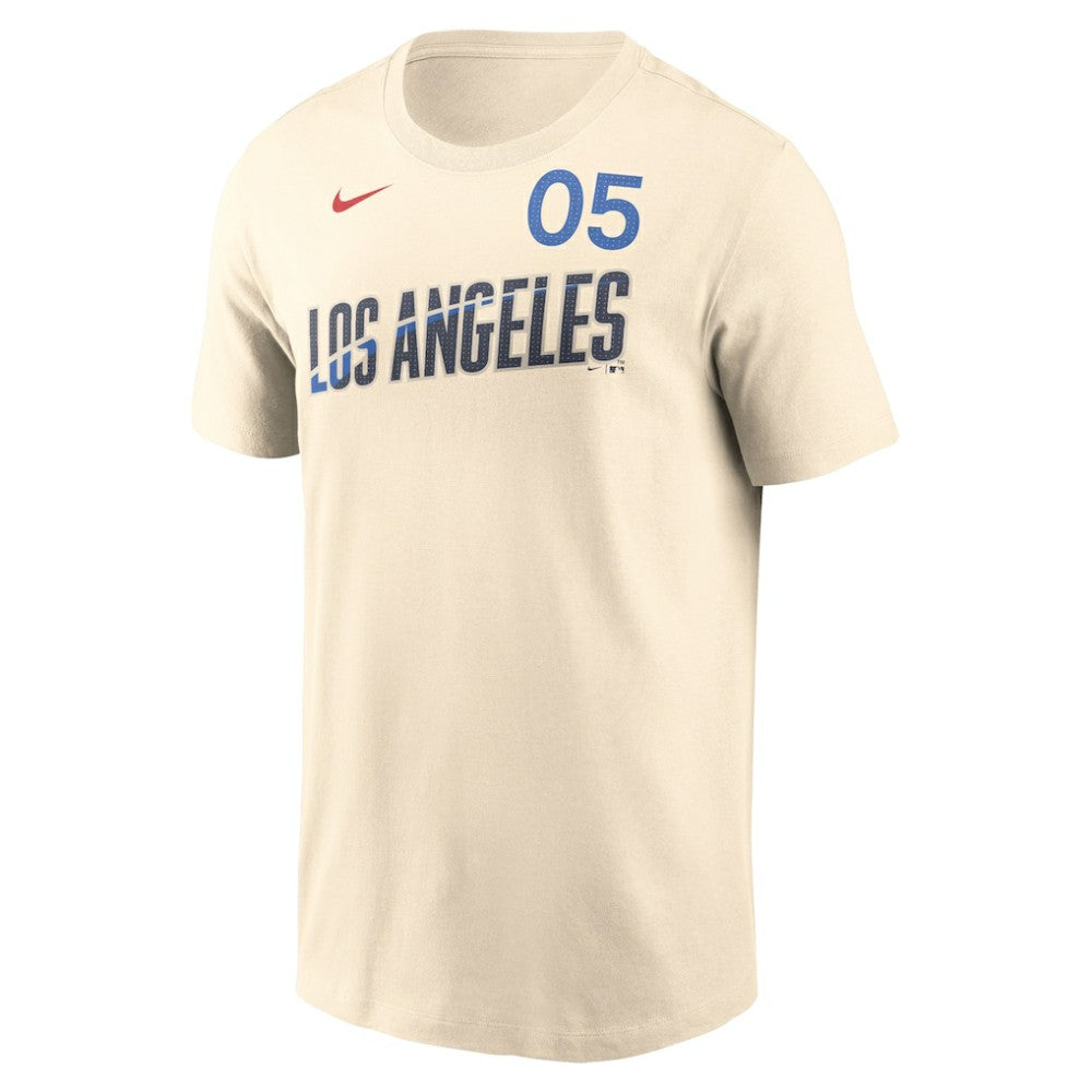 Freddie Freeman Los Angeles Dodgers Nike 2024 City Connect Fuse Name & Number T-Shirt Outlet