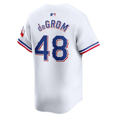Jacob deGrom Texas Rangers Nike Home Limited Player Jersey Discount