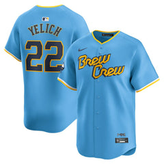 Christian Yelich Milwaukee Brewers Nike City Connect Limited Player Jersey Sale
