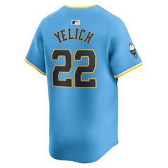 Christian Yelich Milwaukee Brewers Nike City Connect Limited Player Jersey Sale