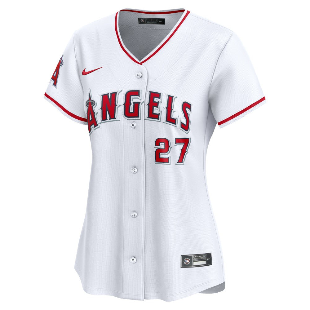 Mike Trout Los Angeles Angels Nike Women's Home Limited Player Jersey Sale