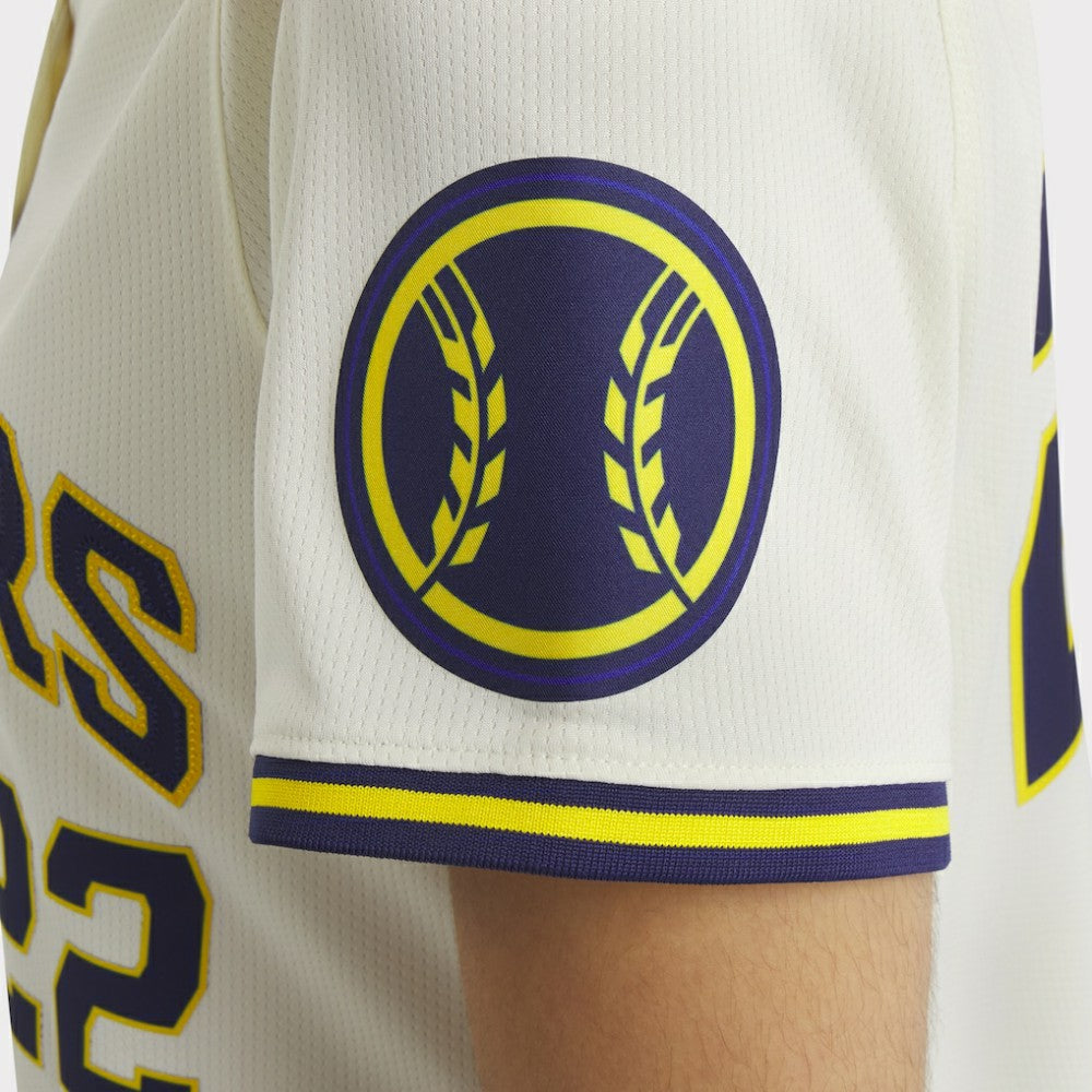 Christian Yelich Milwaukee Brewers Nike Women's Home Limited Player Jersey for sale