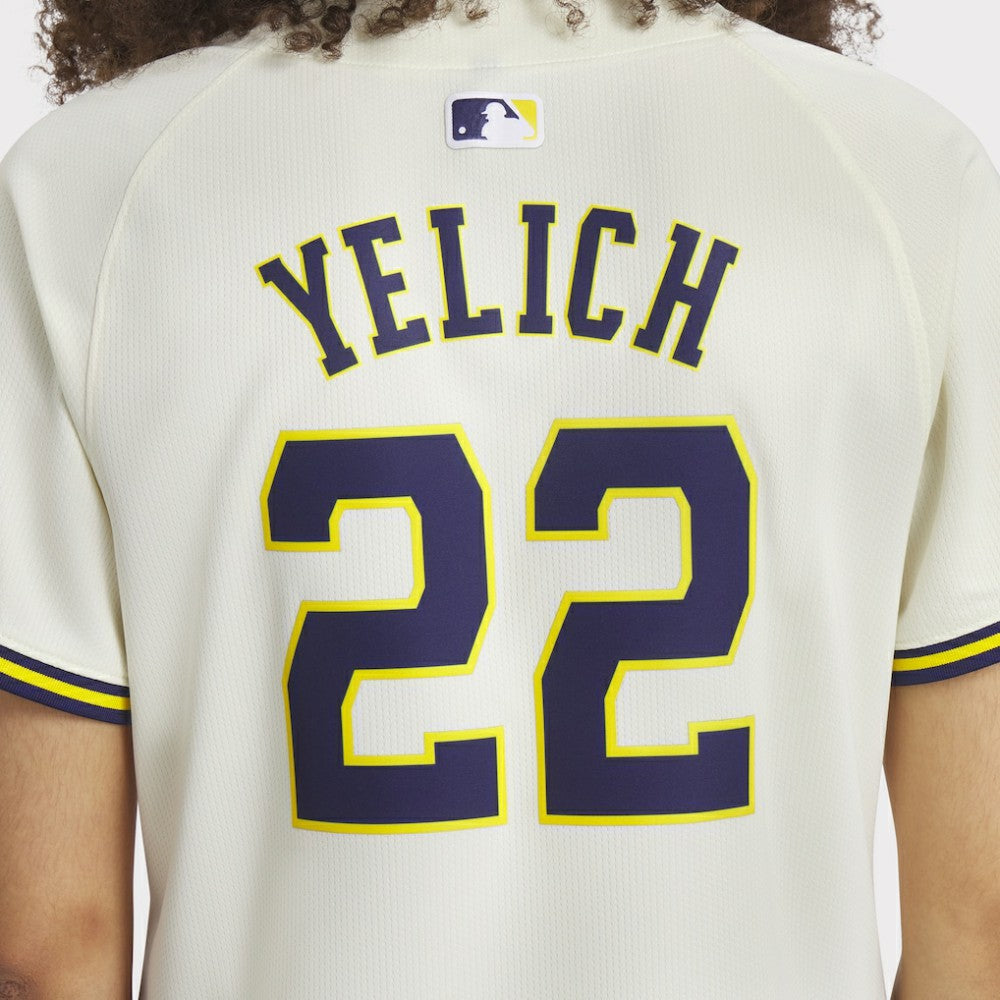 Christian Yelich Milwaukee Brewers Nike Women's Home Limited Player Jersey for sale