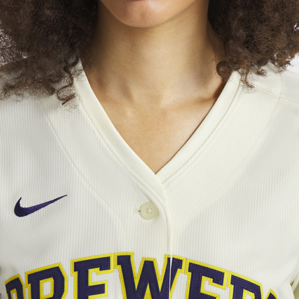 Christian Yelich Milwaukee Brewers Nike Women's Home Limited Player Jersey for sale