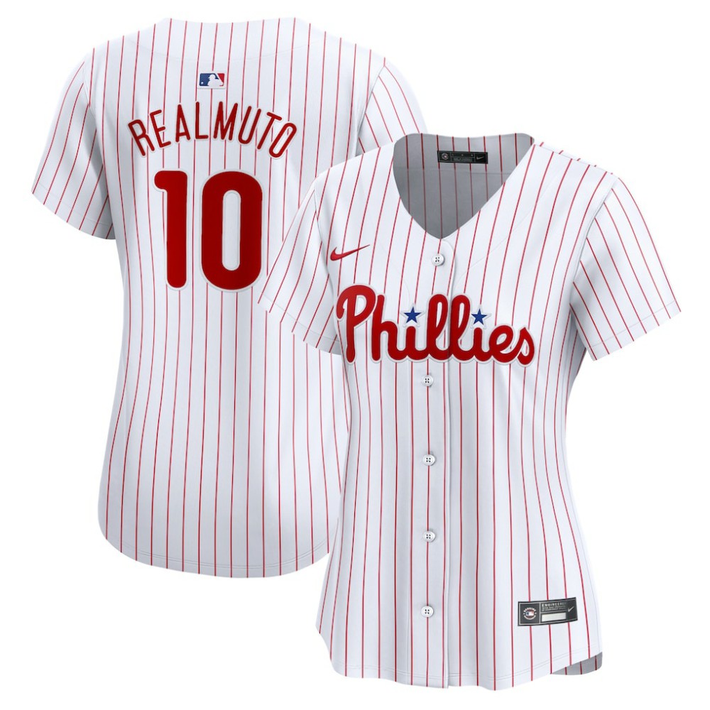 J.T. Realmuto Philadelphia Phillies Nike Women's Home Limited Player Jersey for sale