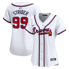 Spencer Strider Atlanta Braves Nike Women's  Home Limited Player Jersey Outlet
