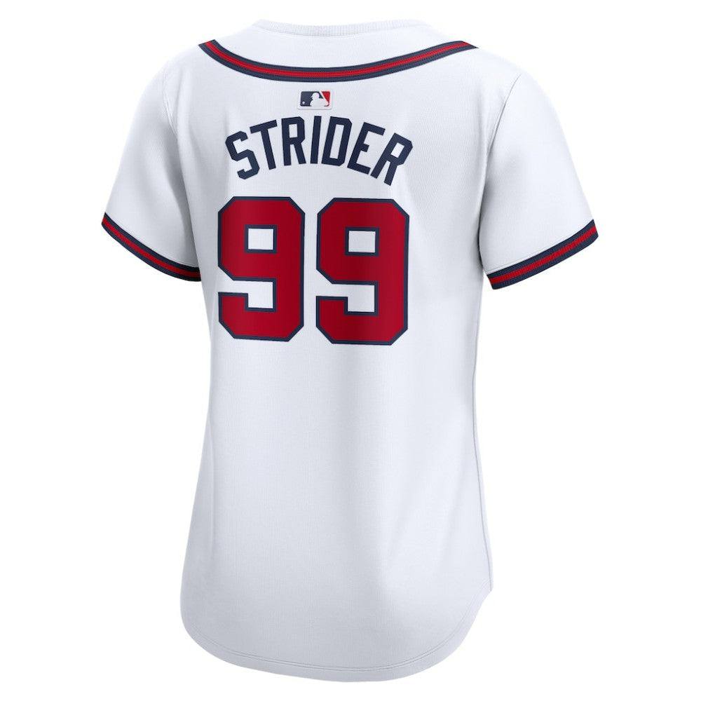 Spencer Strider Atlanta Braves Nike Women's  Home Limited Player Jersey Outlet
