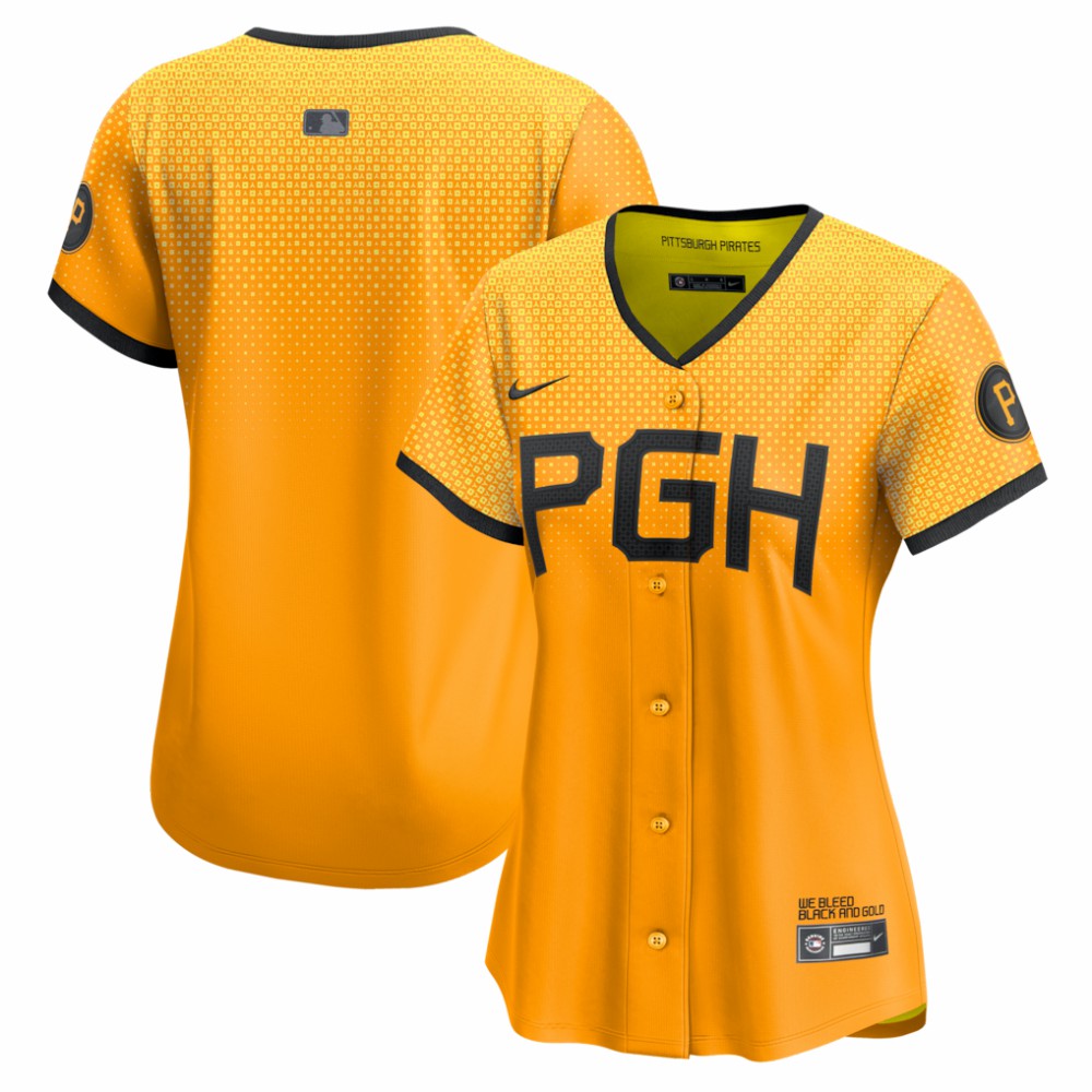 Pittsburgh Pirates Nike Women's City Connect Limited Jersey for sale