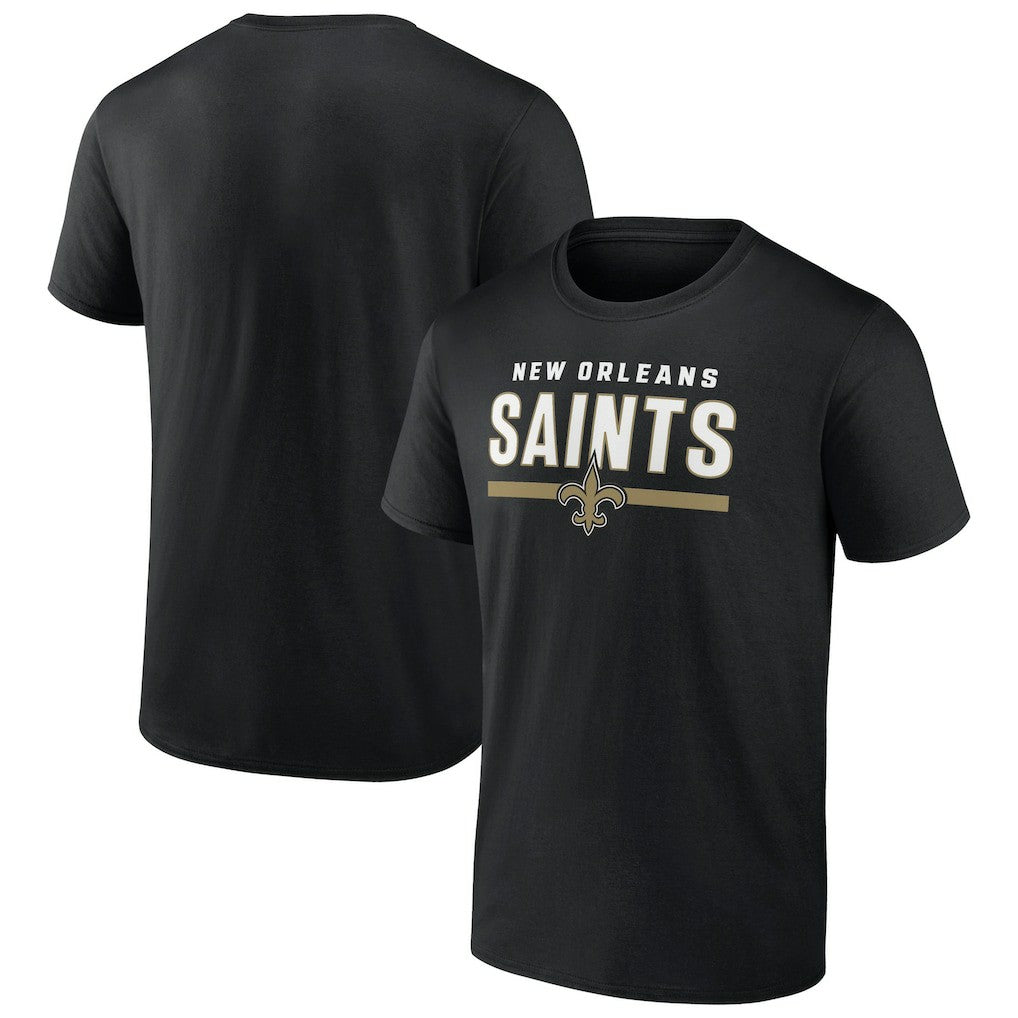 New Orleans Saints Speed & Agility T-Shirt - Black - NFL