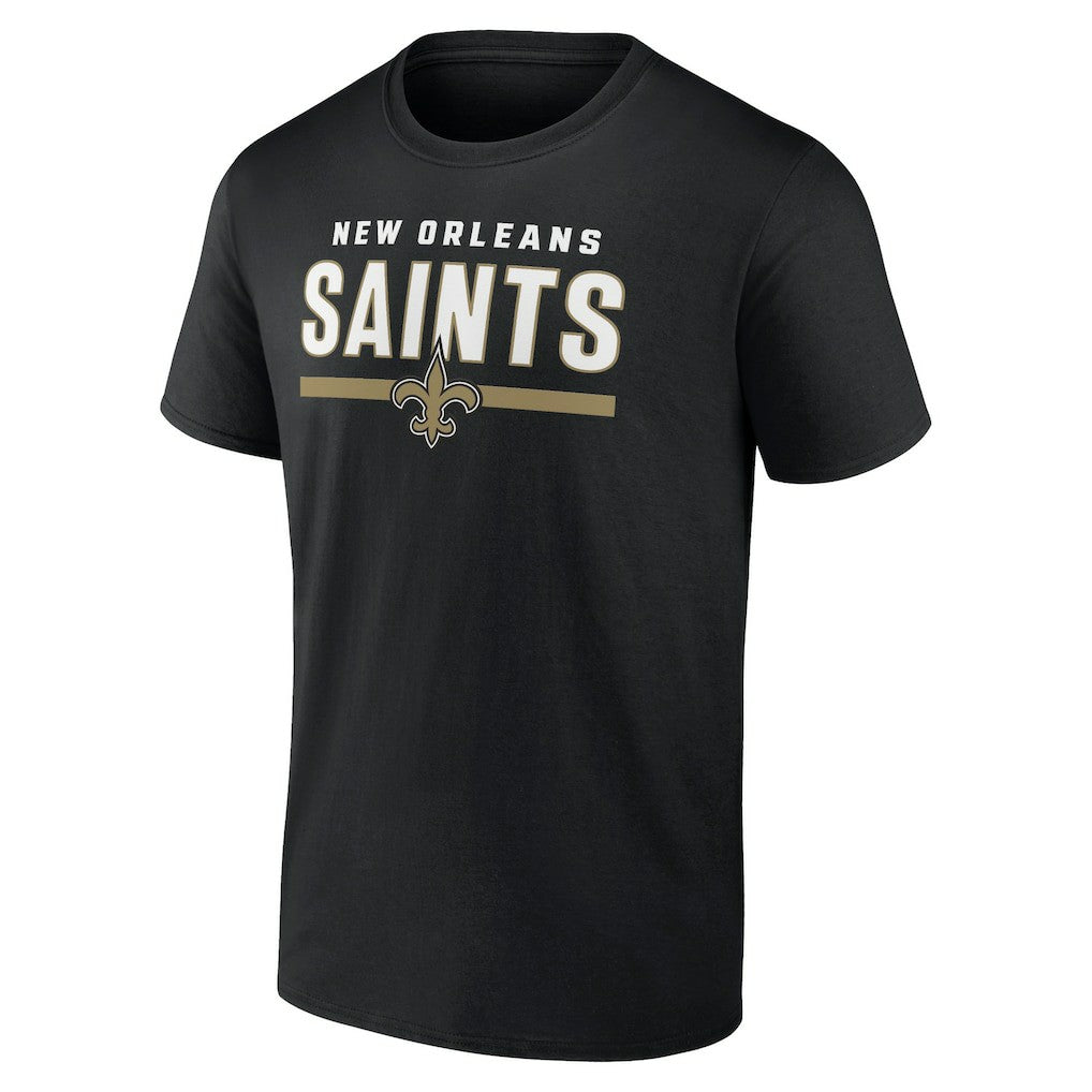 New Orleans Saints Speed & Agility T-Shirt - Black - NFL