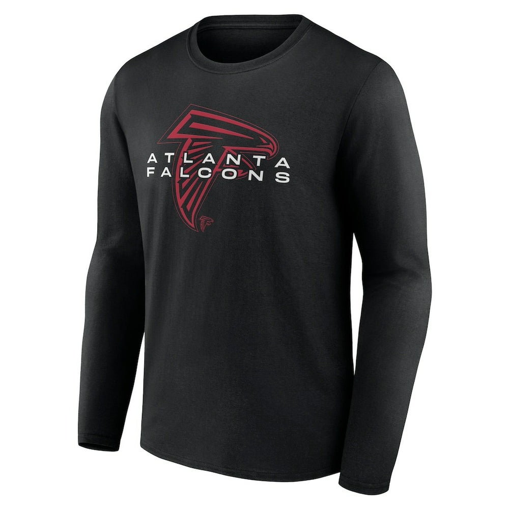 Atlanta Falcons Advance to Victory Long Sleeve T-Shirt - Black - NFL