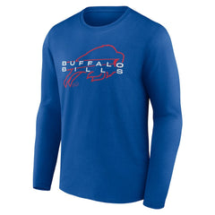 Buffalo Bills Advance to Victory Long Sleeve T-Shirt - Royal - NFL