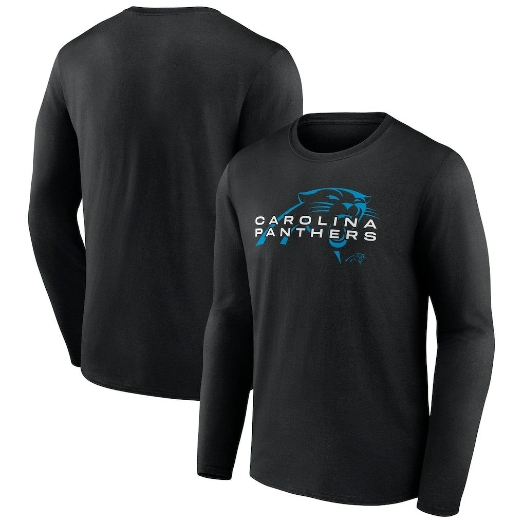 Carolina Panthers Advance to Victory Long Sleeve T-Shirt - Black - NFL