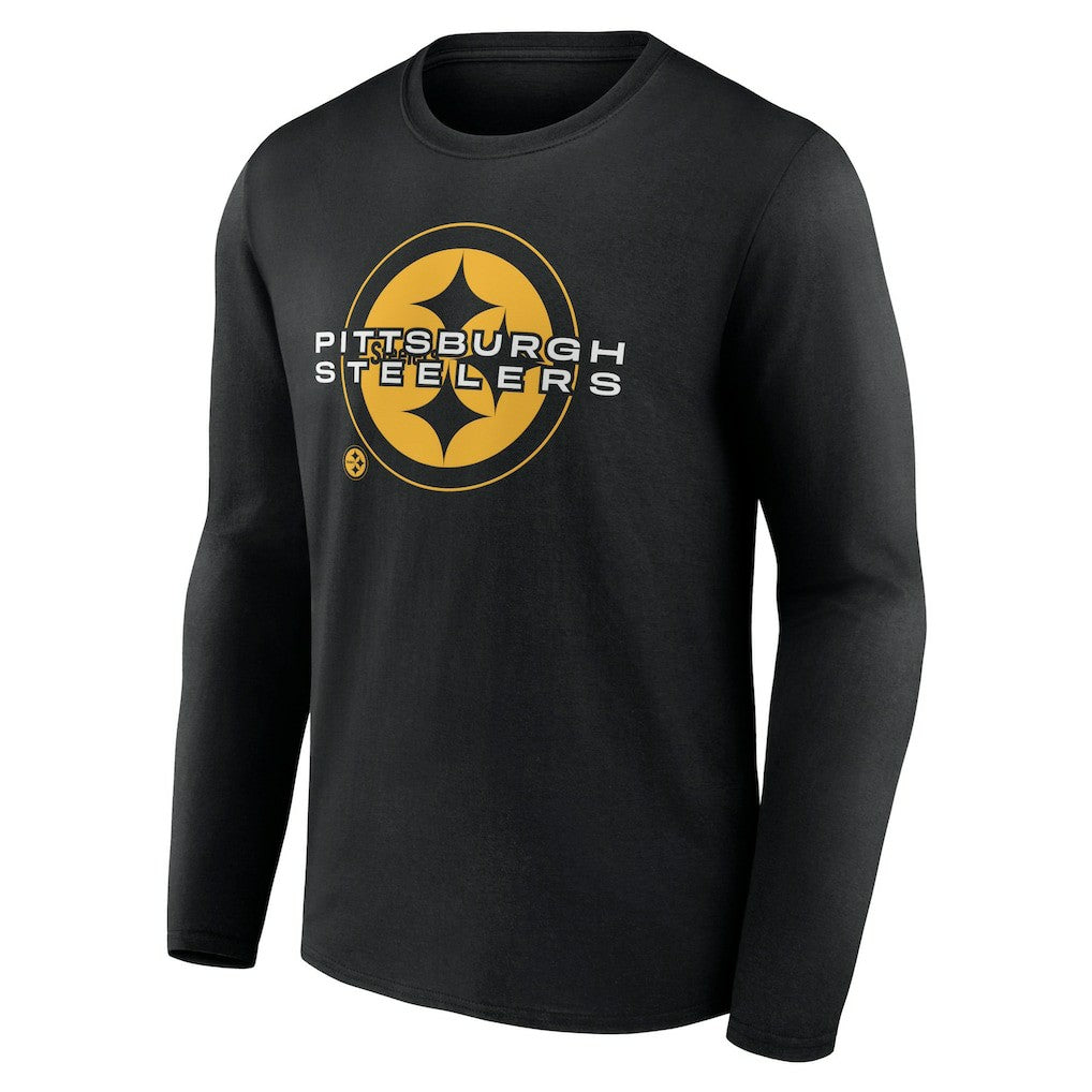 Pittsburgh Steelers Advance to Victory Long Sleeve T-Shirt - Black - NFL