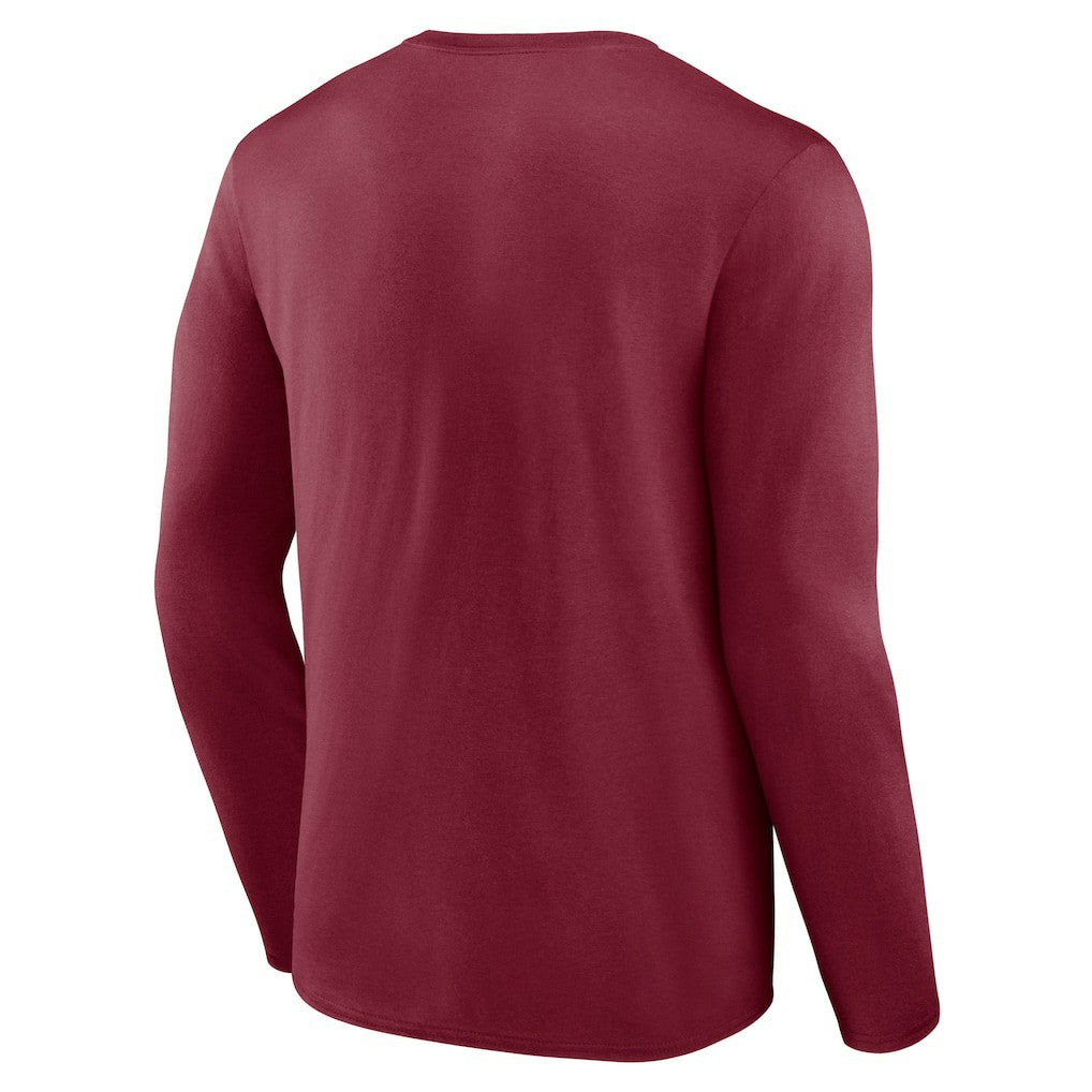 Washington Commanders Advance to Victory Long Sleeve T-Shirt - Burgundy - NFL