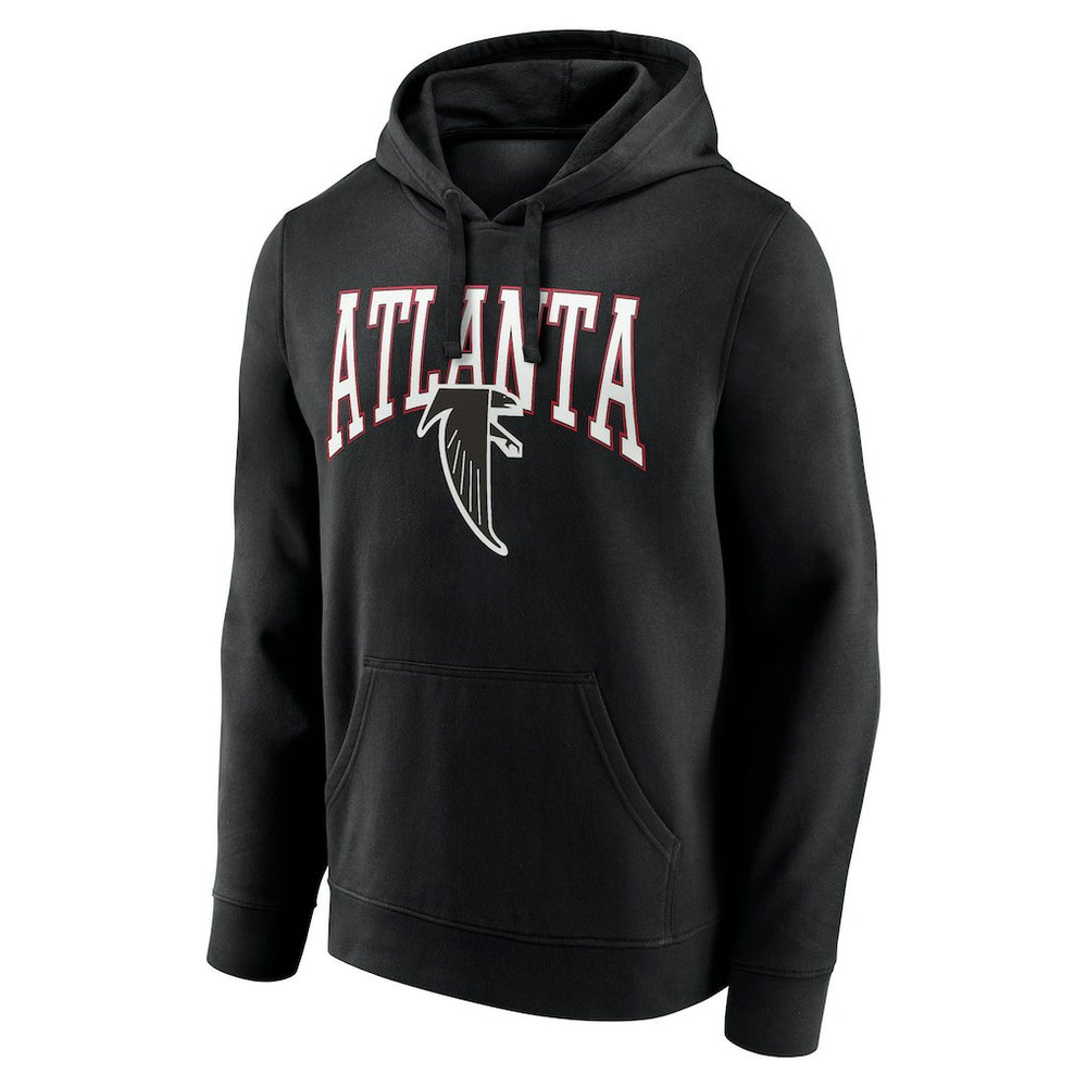 Atlanta Falcons Gridiron Classics Campus Standard Pullover Hoodie - Black - NFL