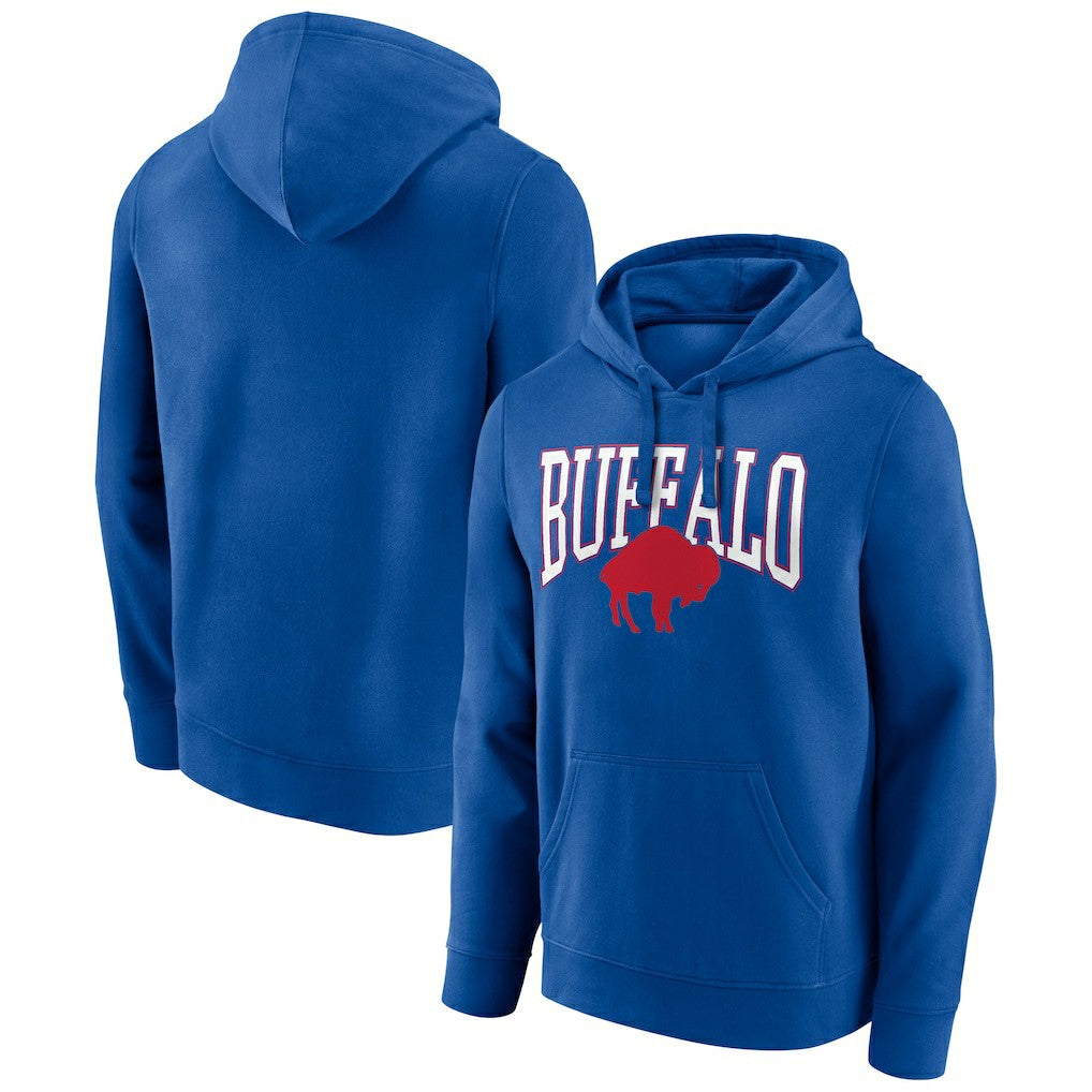 Buffalo Bills Gridiron Classics Campus Standard Pullover Hoodie - Royal - NFL
