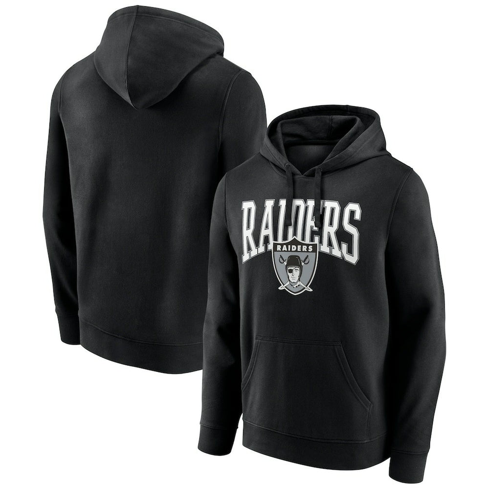 Las Vegas Raiders Gridiron Classics Campus Standard Pullover Hoodie - Black - NFL