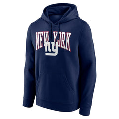 New York Giants Gridiron Classics Campus Standard Pullover Hoodie - Navy - NFL