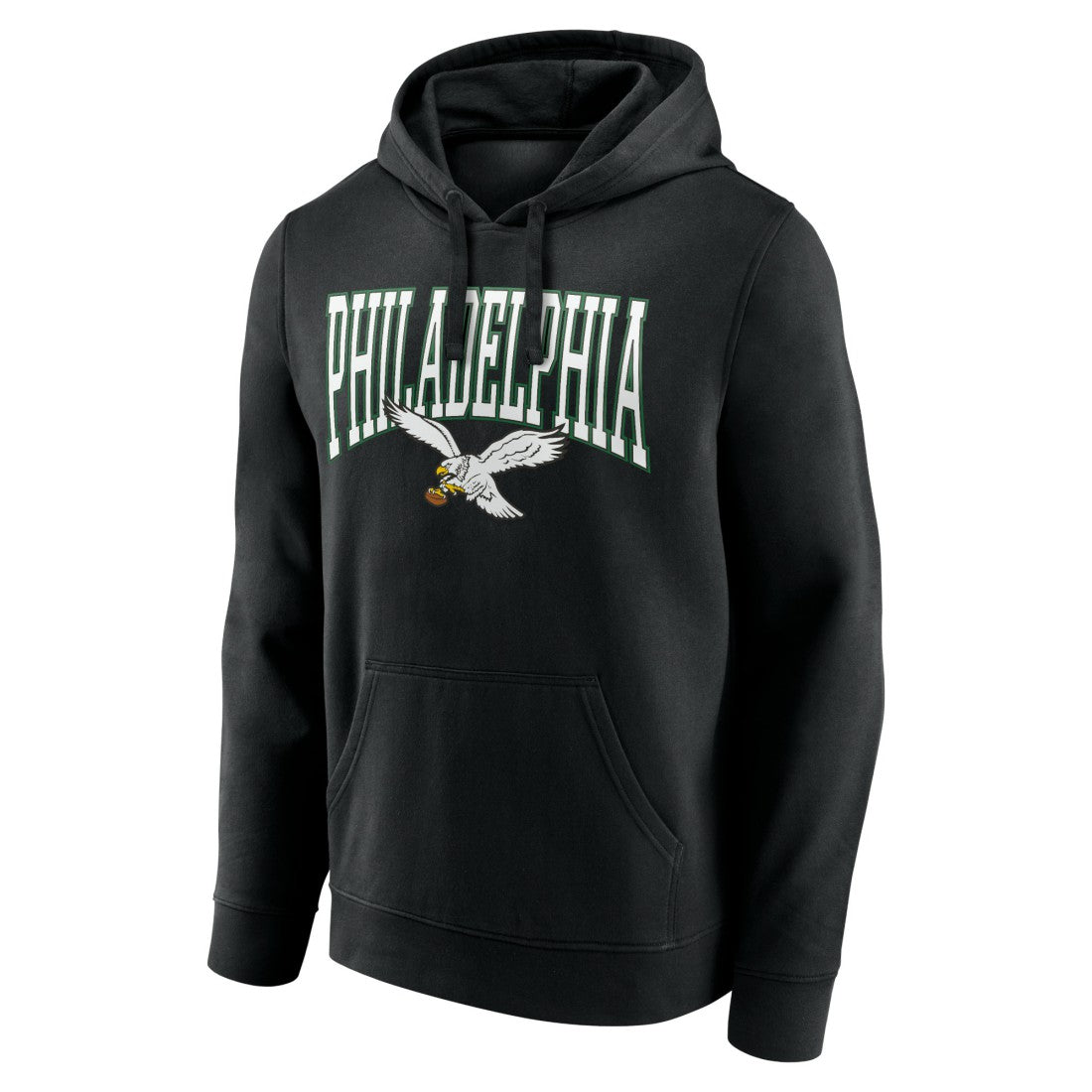 Philadelphia Eagles Gridiron Classics Campus Standard Pullover Hoodie - Black - NFL