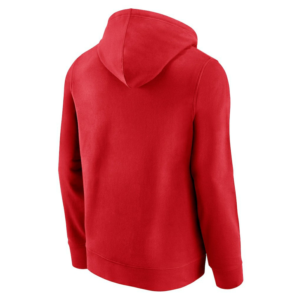 San Francisco 49ers Gridiron Classics Campus Standard Pullover Hoodie - Scarlet - NFL