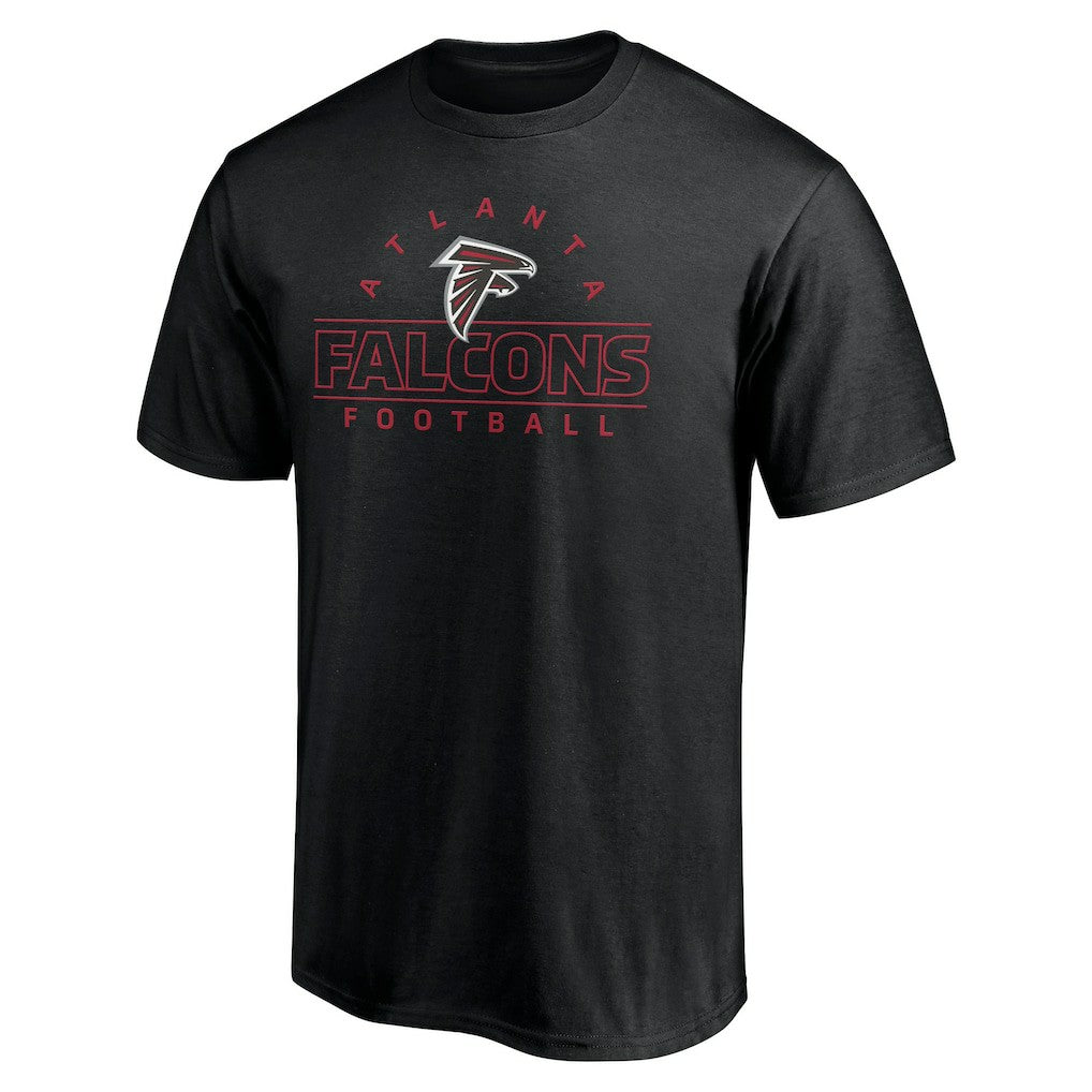 Atlanta Falcons Dual Threat T-Shirt - Black - NFL