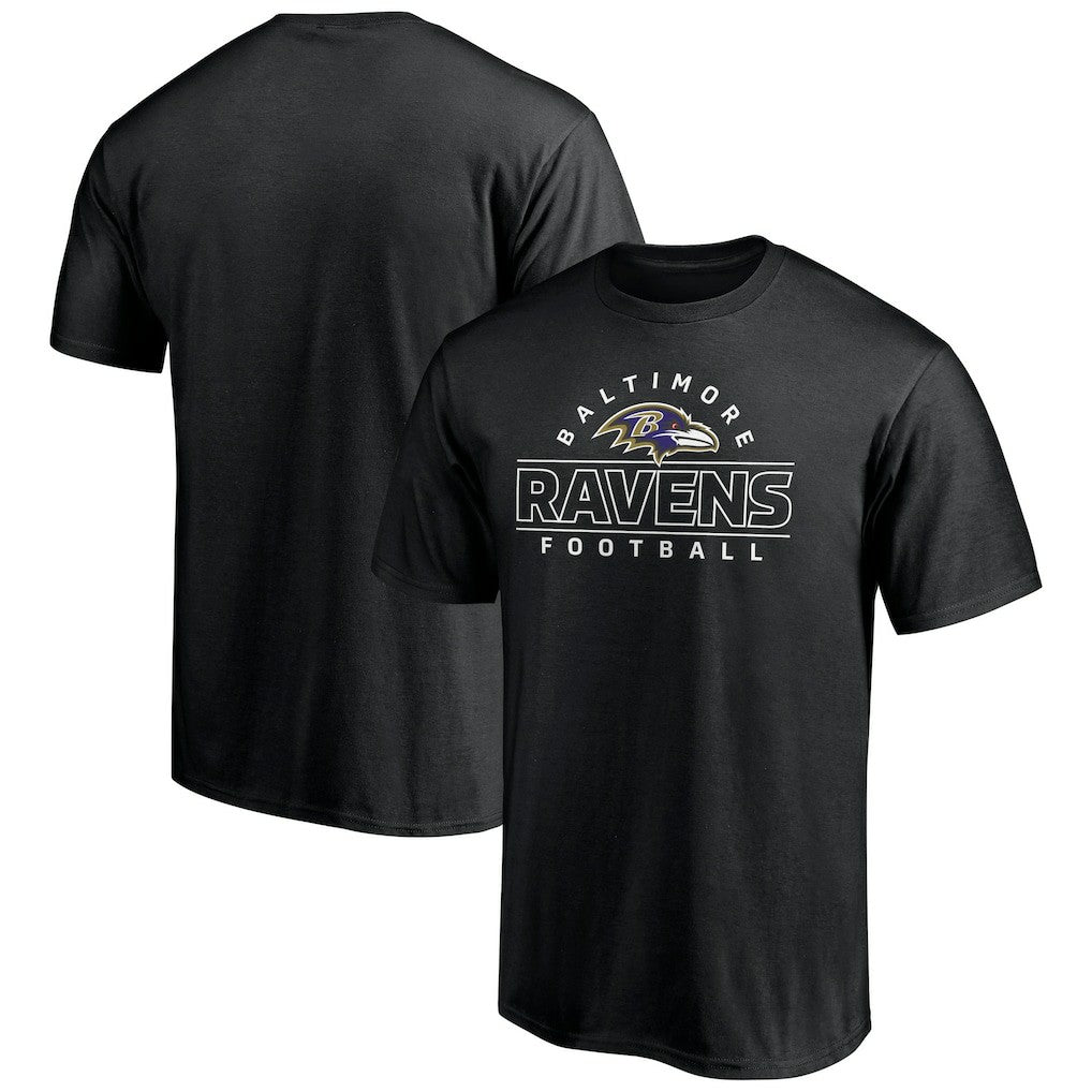 Baltimore Ravens Dual Threat T-Shirt - Black - NFL