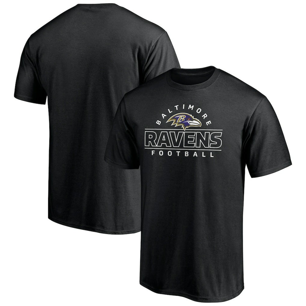 Baltimore Ravens Dual Threat T-Shirt - Black - NFL