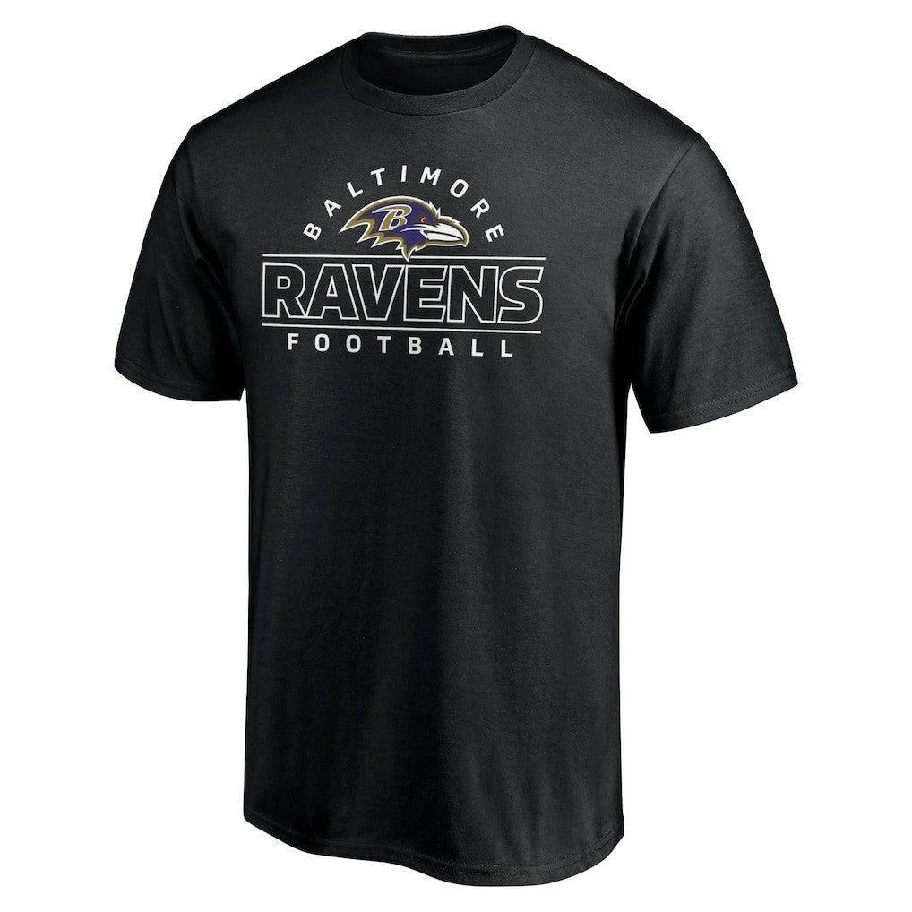 Baltimore Ravens Dual Threat T-Shirt - Black - NFL