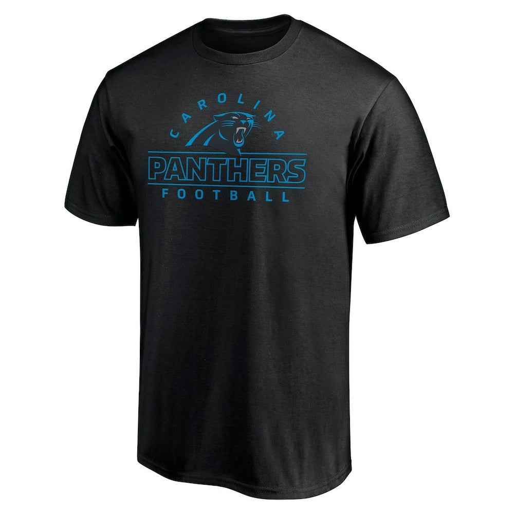 Carolina Panthers Dual Threat T-Shirt - Black - NFL