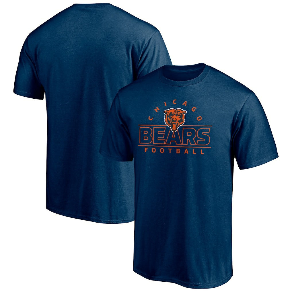 Chicago Bears Dual Threat T-Shirt - Navy - NFL