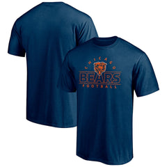 Chicago Bears Dual Threat T-Shirt - Navy - NFL