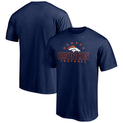 Denver Broncos Dual Threat T-Shirt - Navy - NFL