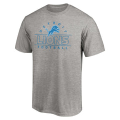 Detroit Lions Dual Threat T-Shirt - Heather Gray - NFL
