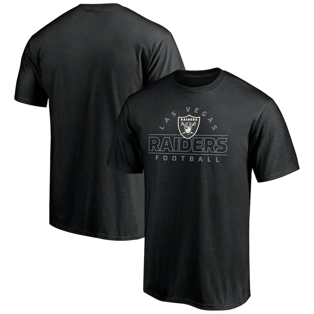 Las Vegas Raiders Dual Threat T-Shirt - Black - NFL