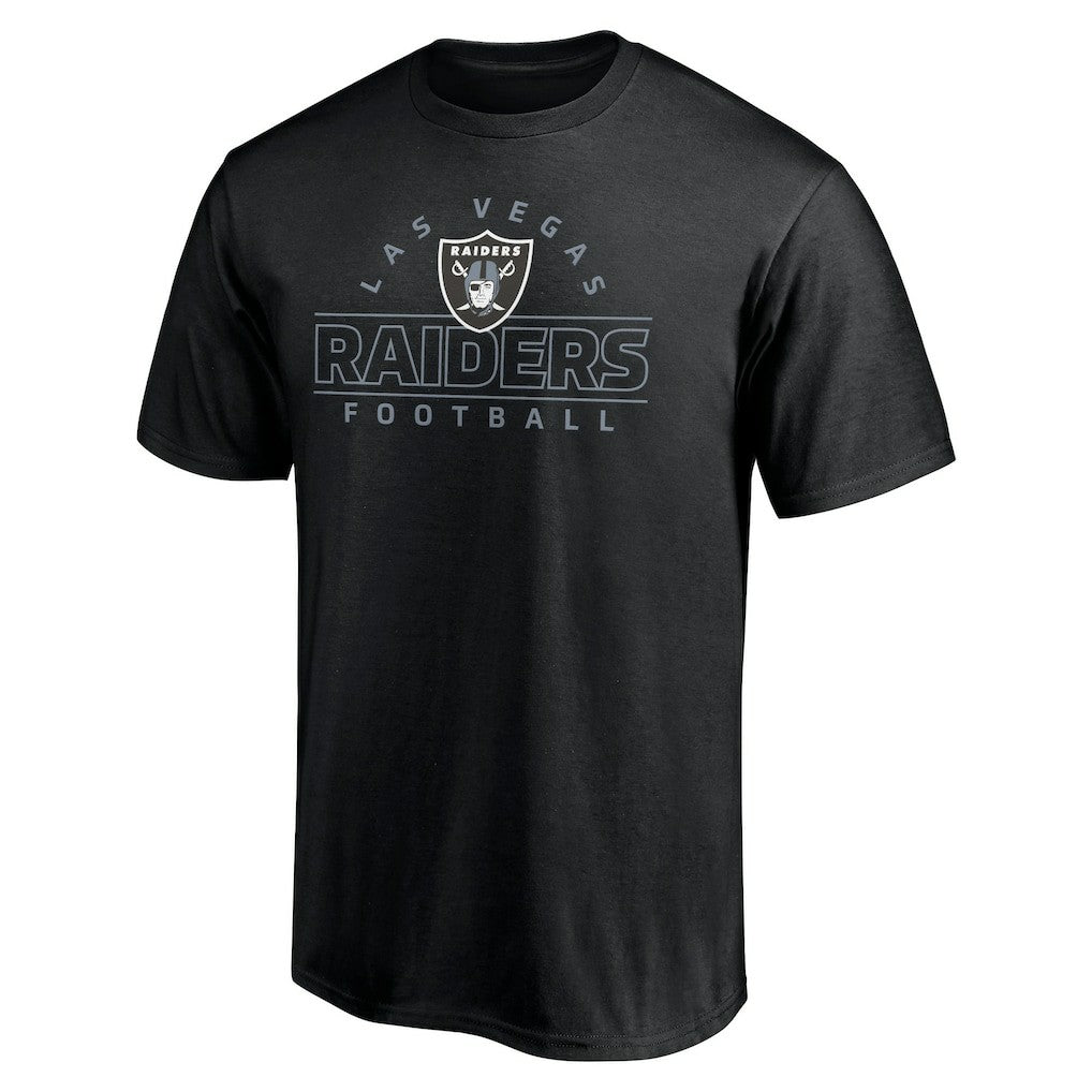 Las Vegas Raiders Dual Threat T-Shirt - Black - NFL