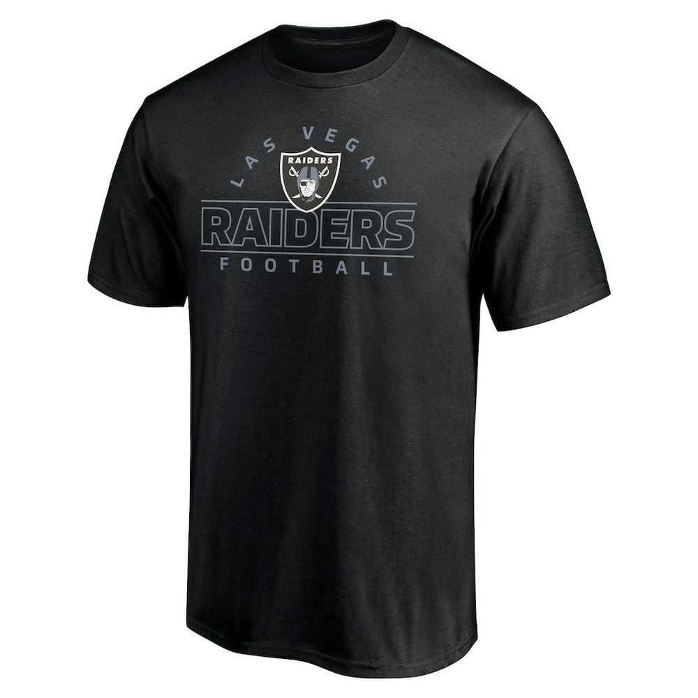 Las Vegas Raiders Dual Threat T-Shirt - Black - NFL