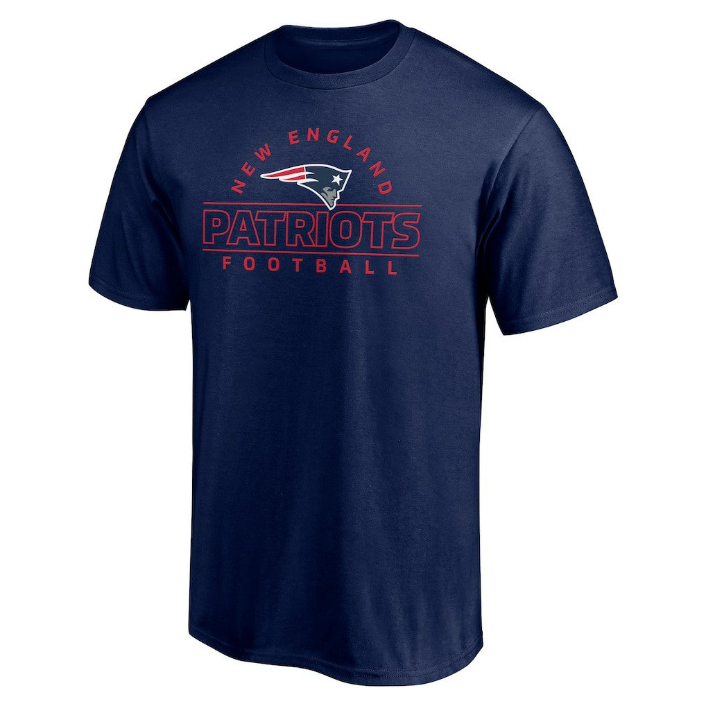 New England Patriots Dual Threat T-Shirt - Navy - NFL