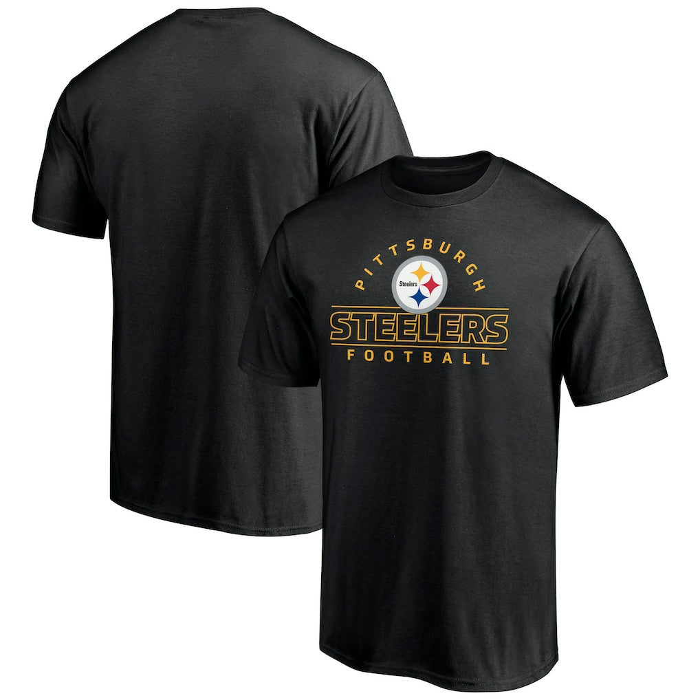 Pittsburgh Steelers Dual Threat T-Shirt - Black - NFL
