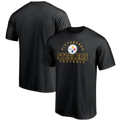 Pittsburgh Steelers Dual Threat T-Shirt - Black - NFL