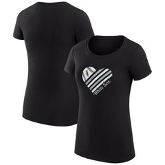 Chicago White Sox G-III 4Her by Carl Banks Women's Super-Slim Fit Lightweight Heart Graphic T-Shirt Near Me