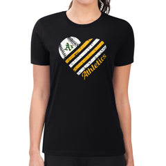 Athletics G-III 4Her by Carl Banks Women's Super-Slim Fit Lightweight Heart Graphic T-Shirt Online