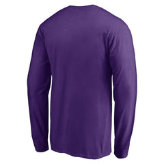 Minnesota Vikings Squad Throwbacks Long Sleeve T-Shirt - Purple - NFL