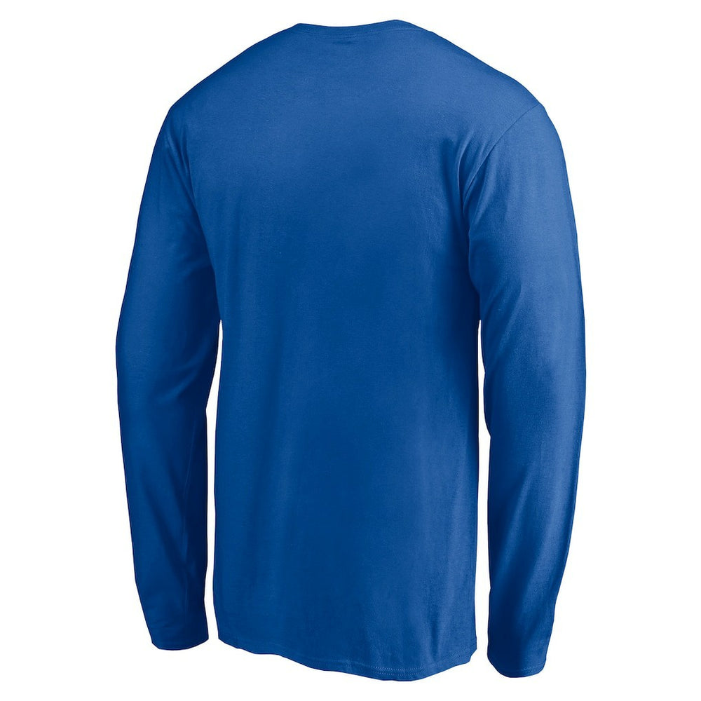 New York Giants Squad Throwbacks Long Sleeve T-Shirt - Royal - NFL