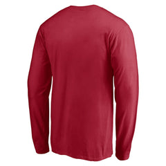 San Francisco 49ers Squad Throwbacks Long Sleeve T-Shirt - Scarlet - NFL